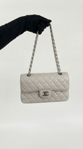 Chanel Classic Flap Medium – Pearl White
