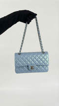 Chanel Classic Flap Medium – Iridescent Ice Blue