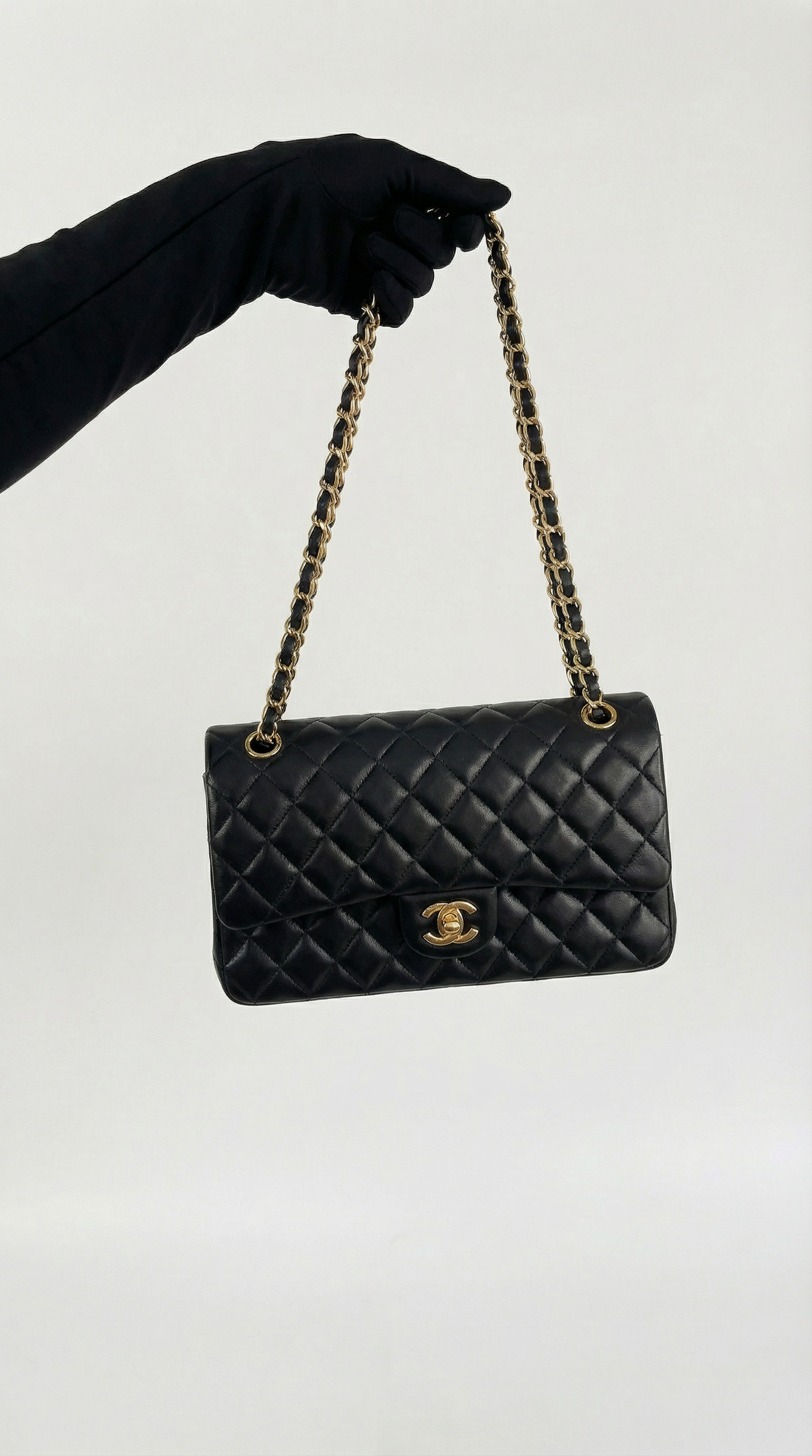 Chanel Classic Flap Medium – Black Lambskin