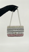 Chanel Mini Flap Tweed – Pink & White